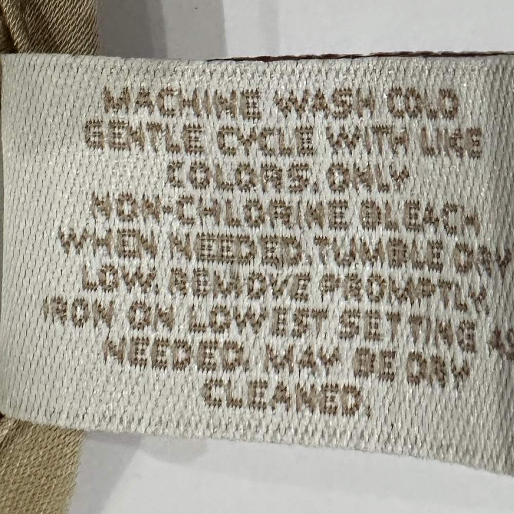 Chico’s Khaki Natalia Blouse - Picture 4 of 4